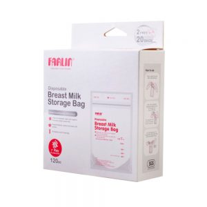 Túi trữ sữa vô trùng Farlin BP-869-1 - Hộp 22 túi x 120ml.